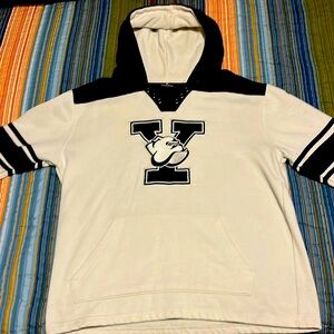 Yale Bulldogs hockey style hoodie